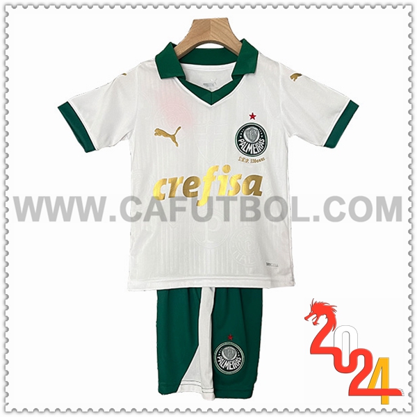 Segunda Equipacion del Palmeiras Ninos 2024 2025