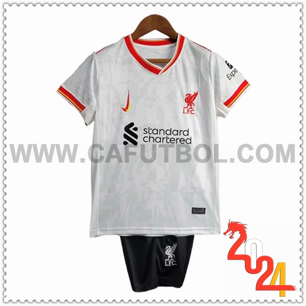 Tercero Equipacion del FC Liverpool Ninos 2024 2025