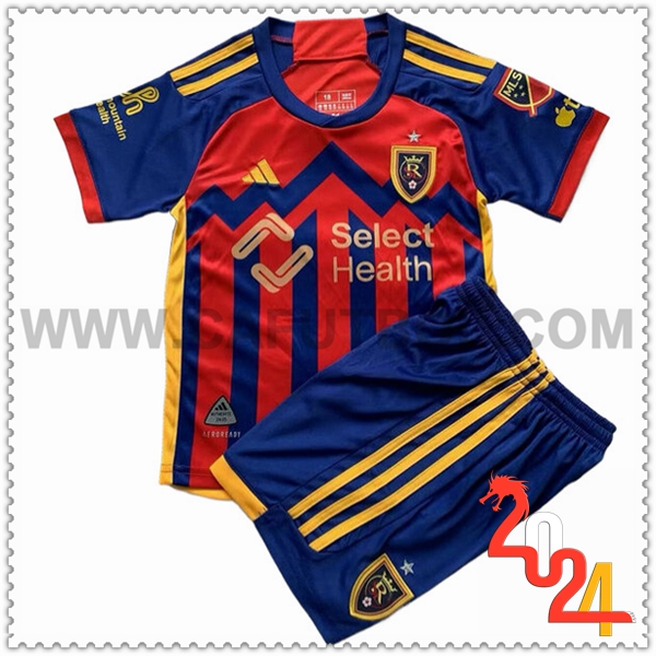 Primera Equipacion del Real Salt Lake Ninos 2024 2025
