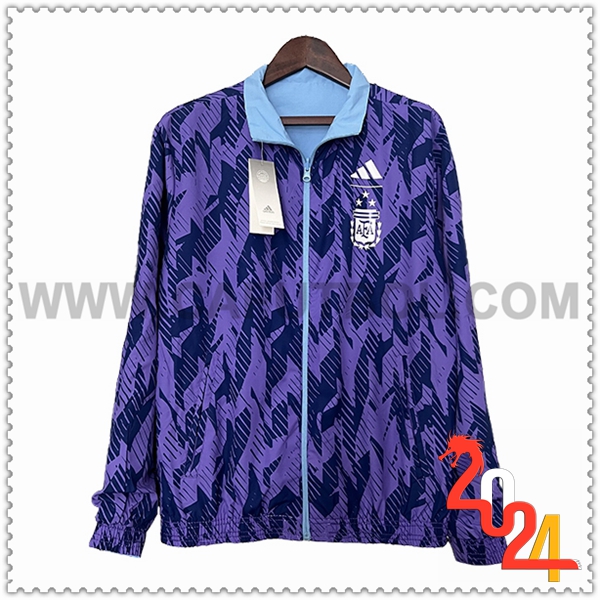Rompevientos Argentina Violeta/Negro 2024 2025