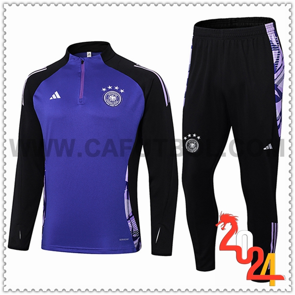 Chandal Futbol Alemania Violeta/Negro 2024 2025
