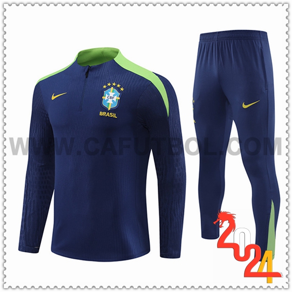 Chandal Futbol Brasil Azul/Verde 2024 2025