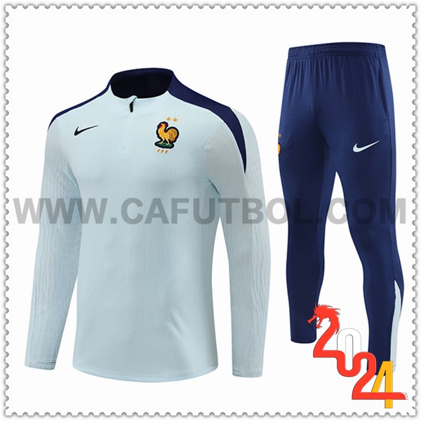 Chandal Futbol Francia Azul Claro 2024 2025