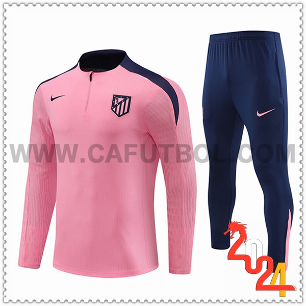 Chandal Futbol Atletico Madrid Rosa 2024 2025
