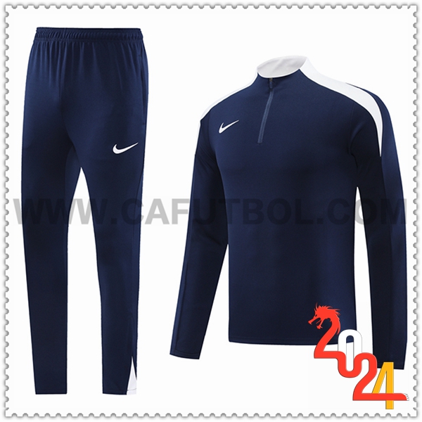 Chandal Futbol Nike Azul Oscuro 2024 2025