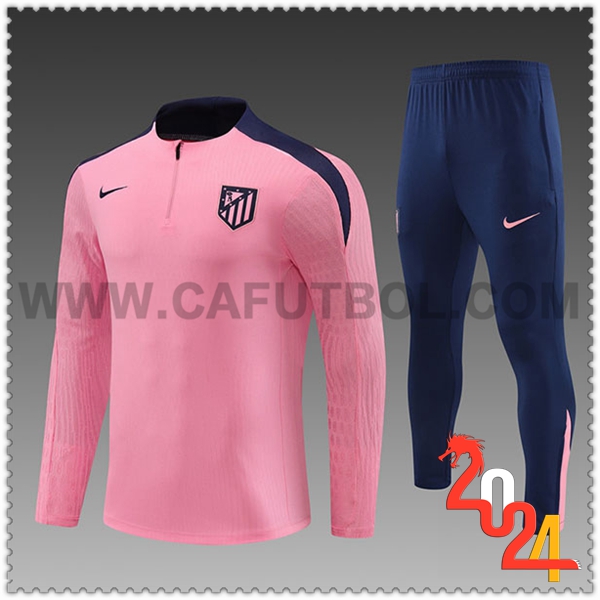 Chandal Futbol Atletico Madrid Ninos Rosa 2024 2025