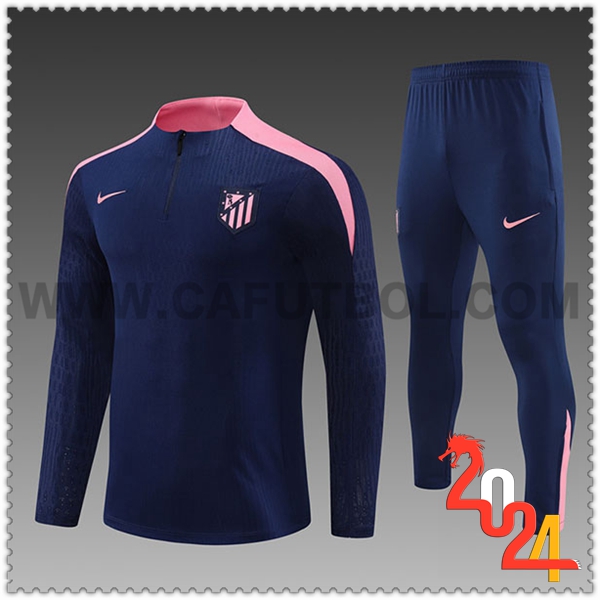 Chandal Futbol Atletico Madrid Ninos Azul marino 2024 2025