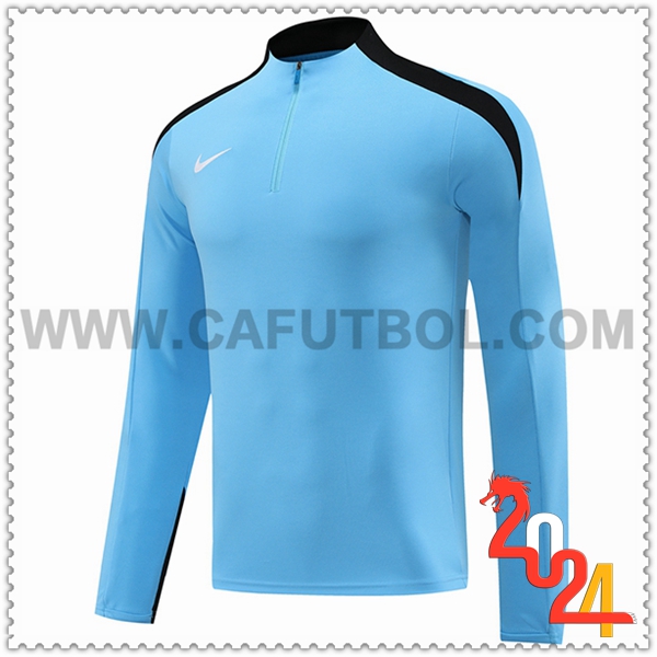 Sudadera Entrenamiento Nike Azul 2024 2025 -02