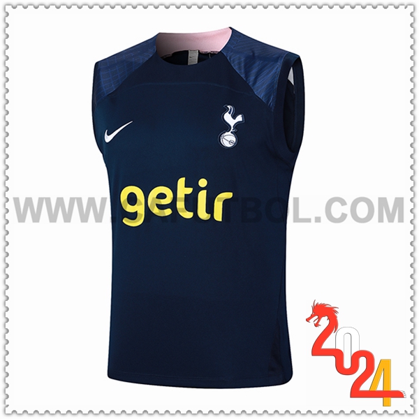 Chalecos De Futbol Tottenham Hotspur Azul Oscuro 2024 2025