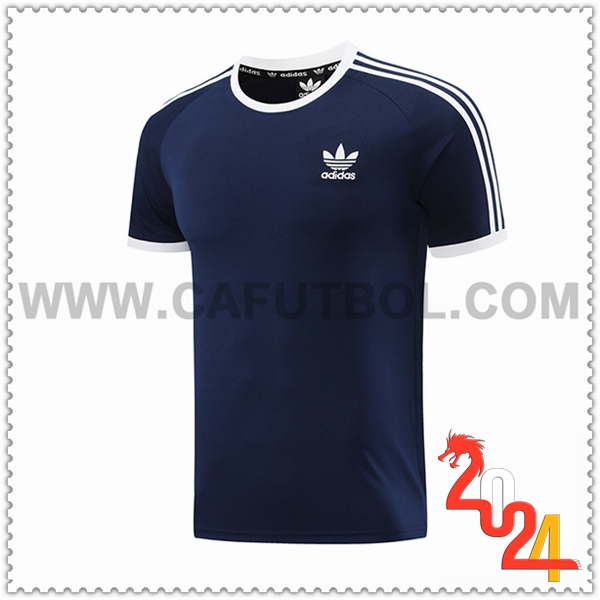 Camiseta Entrenamiento Adidas Azul Oscuro 2024 2025