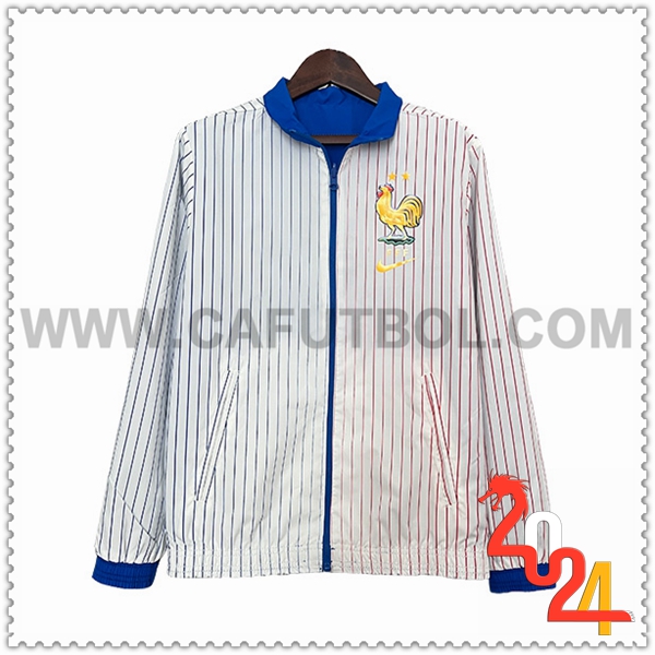 Rompevientos Francia Blanco/Azul/Rojo 2024 2025