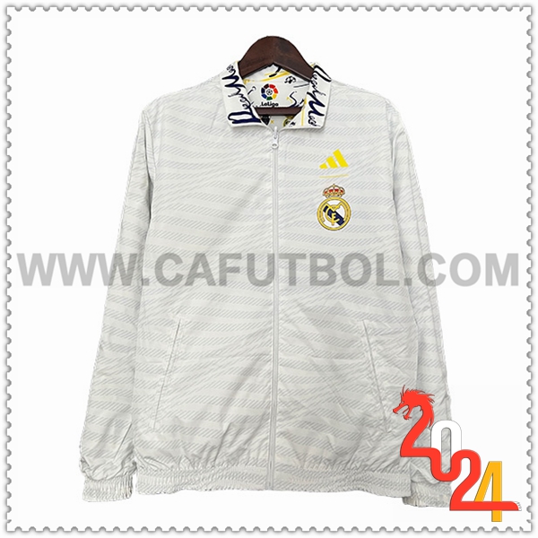 Rompevientos Real Madrid Blanco 2024 2025