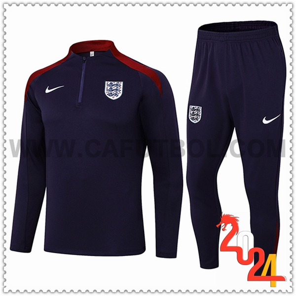 Chandal Futbol Inglaterra Púrpura/Rojo 2024 2025