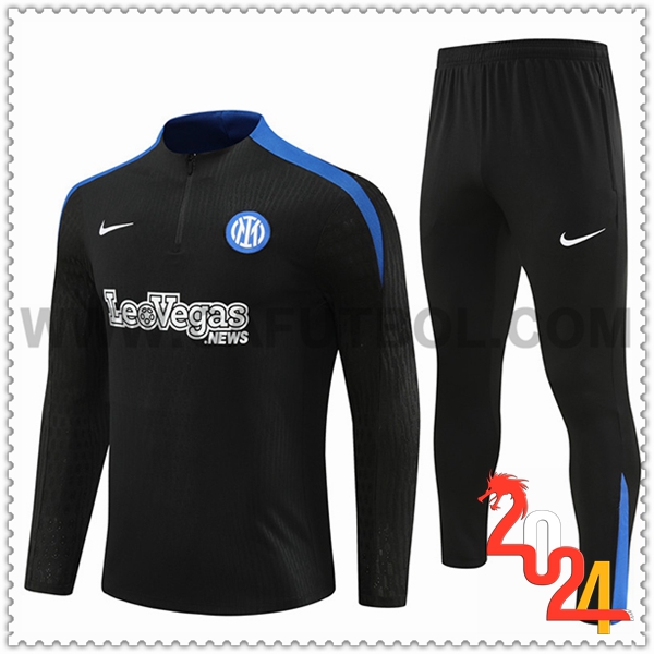 Chandal Futbol Inter Milan Negro/Azul 2024 2025