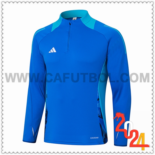 Sudadera Entrenamiento Adidas Azul 2024 2025 -03