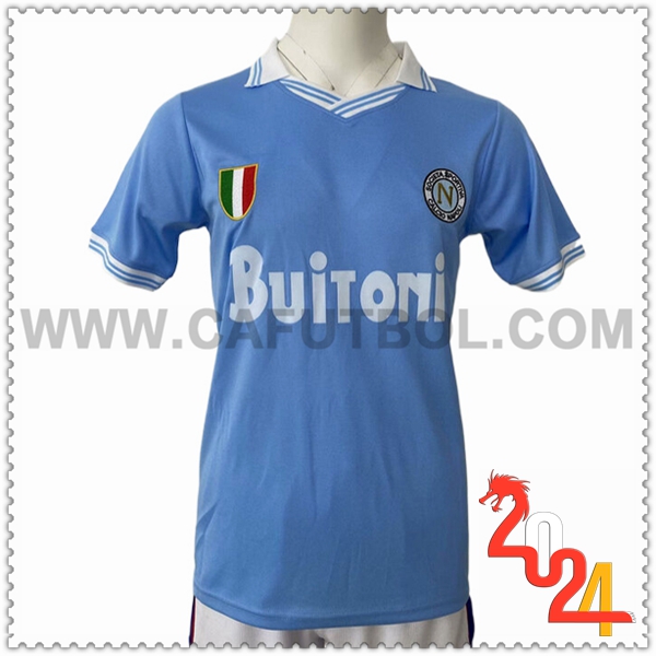 Primera Camiseta Retro SSC Napoles 1986/1987