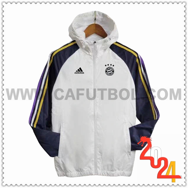 Rompevientos Bayern Munich Blanco/Azul 2024 2025