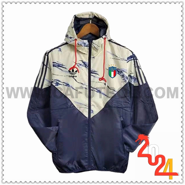Rompevientos Italia Azul/Beige 2024 2025