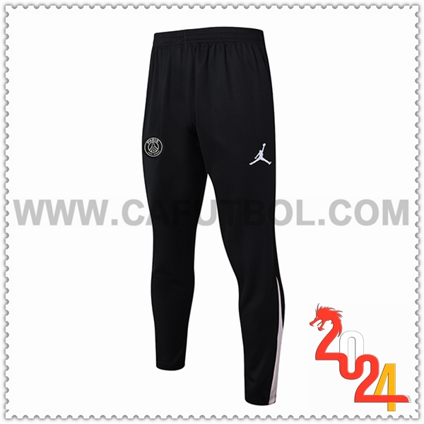 Pantalon Entrenamiento PSG Beige/Negro 2024 2025