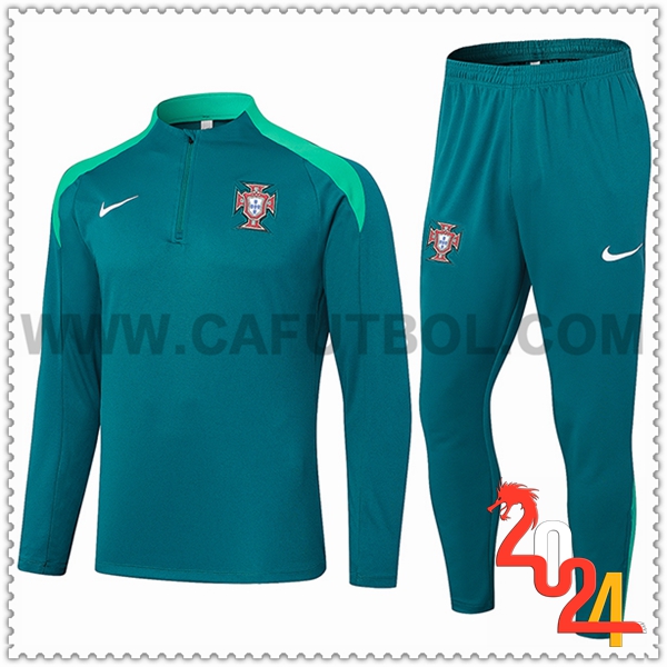 Chandal Futbol Portugal Verde 2024 2025