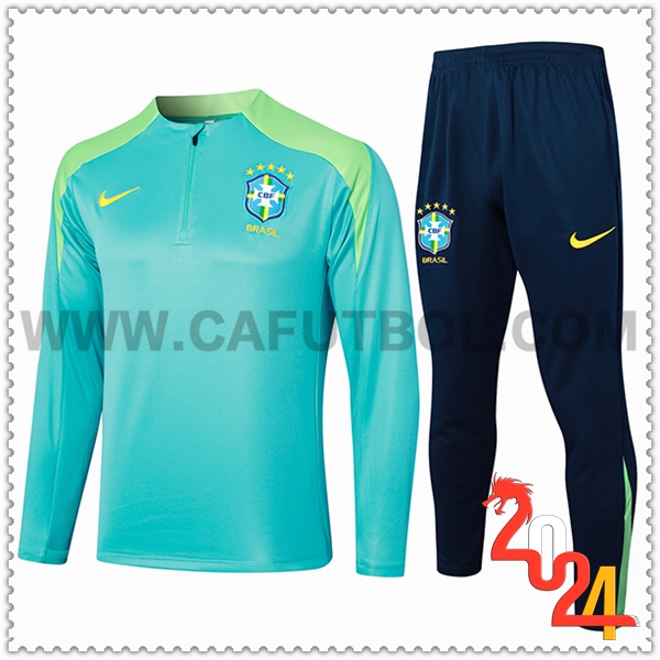Chandal Futbol Brasil Verde 2024 2025 -02