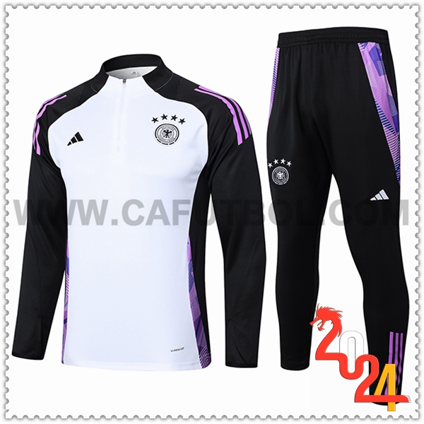 Chandal Futbol Alemania Blanco/Violeta/Negro 2024 2025