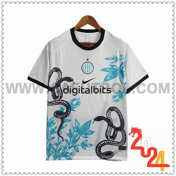 Camiseta Futbol Inter Milan Blanco Edicion especial 2024 2025