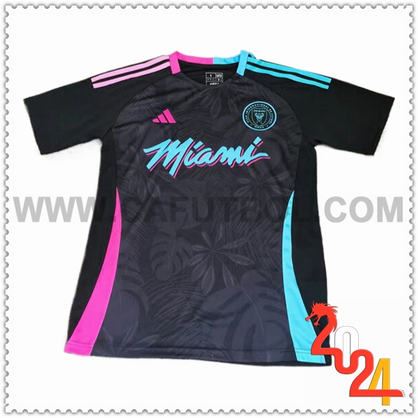 Camiseta Futbol Inter Miami CF Negro Edicion especial 2024 2025