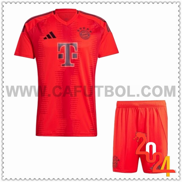 Primera Nuevo Equipacion del Bayern Munich Ninos 2024 2025