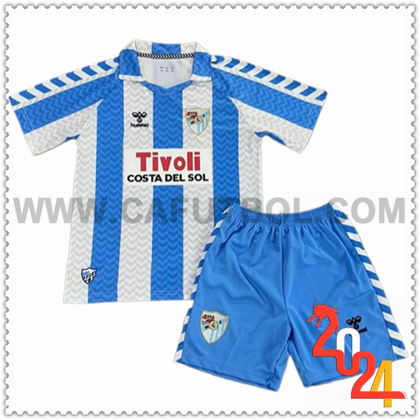 Equipacion del Malaga Ninos 120 aniversario 2024 2025