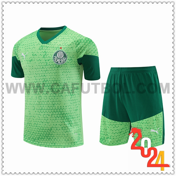 Camiseta Entrenamiento Palmeiras Verde 2024 2025 -04