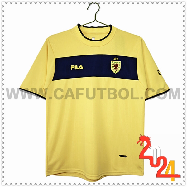 Segunda Camiseta Retro Escocia 2002