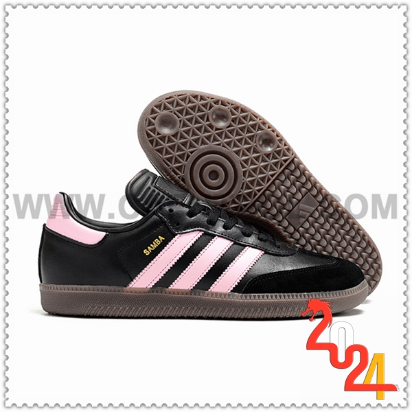 Adidas Zapatos Futbol SAMBA MESSI INDOOR BOOTS Negro/Rosa