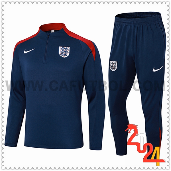 Chandal Futbol Inglaterra Azul/Rojo 2024 2025