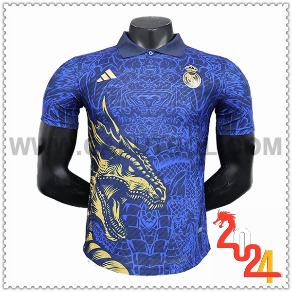 Camiseta Futbol Real Madrid Azul Edicion especial 2024 2025