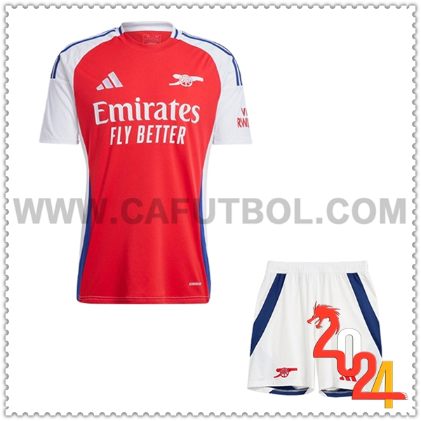 Primera Nuevo Equipacion del Arsenal Ninos 2024 2025