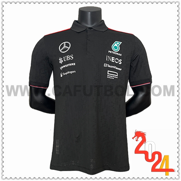 Polo F1 Mercedes Benz Team Negro 2024