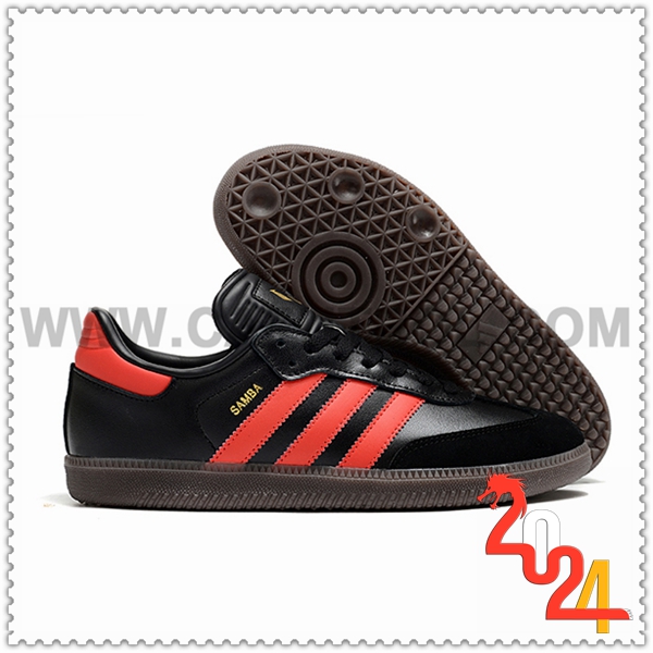 Adidas Zapatos Futbol SAMBA MESSI INDOOR BOOTS Negro/Rojo