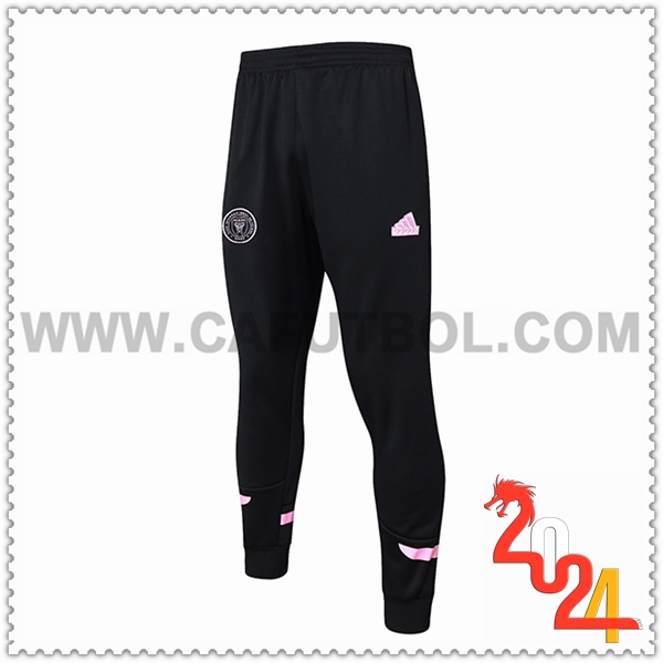 Pantalones Entrenamiento Inter Miami CF Negro/Rosa 2024 2025