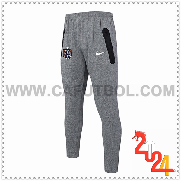 Pantalones Entrenamiento Inglaterra Gris 2024 2025