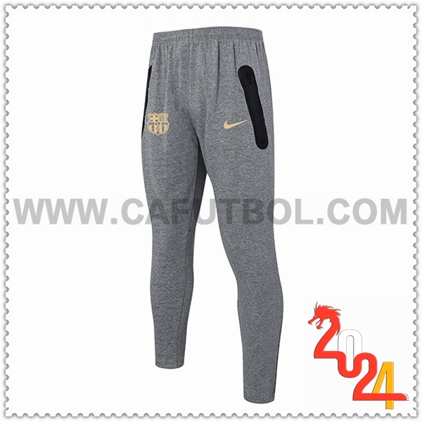 Pantalones Entrenamiento FC Barcelona Gris 2024 2025