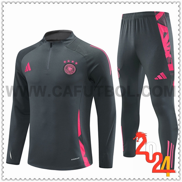 Chandal Futbol Alemania Gris/Rosa 2024 2025