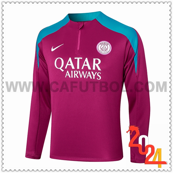 Sudadera Entrenamiento PSG Violeta/Azul 2024 2025
