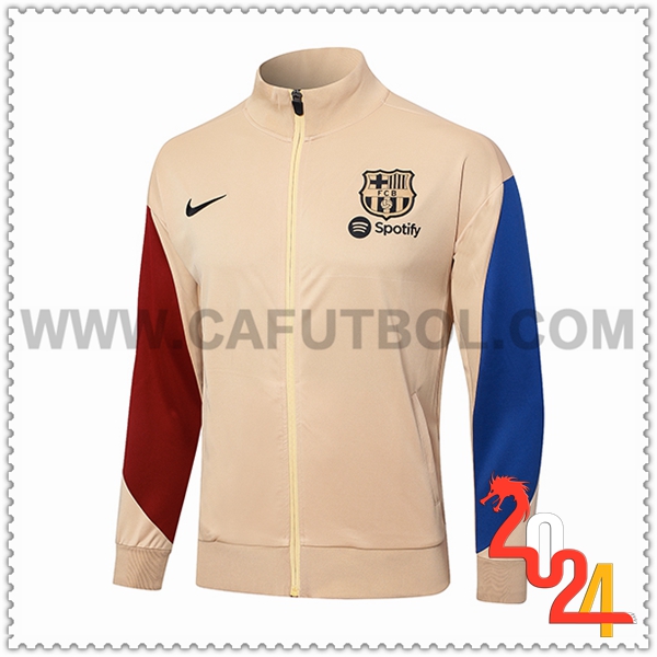 Chaquetas Futbol FC Barcelona Amarillo/Azul/Rojo 2024 2025