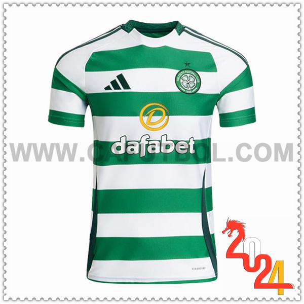Primera Camiseta Futbol Celtic FC 2024 2025