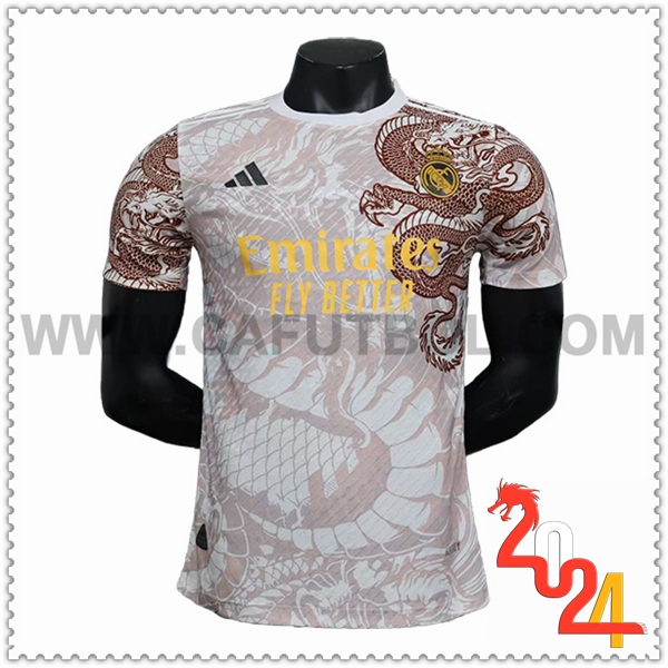 Camiseta Futbol Real Madrid Marron Edicion especial 2024 2025