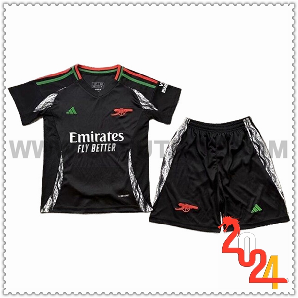 Segunda Camiseta Futbol Arsenal Ninos 2024 2025