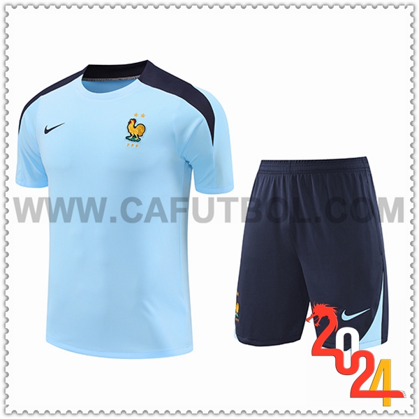 Camiseta Entrenamiento Francia Azul 2024 2025