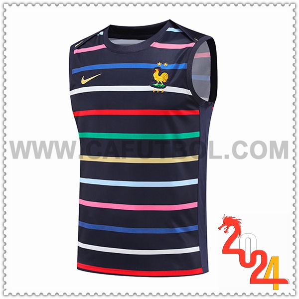 Chalecos De Futbol Francia Negro 2024 2025