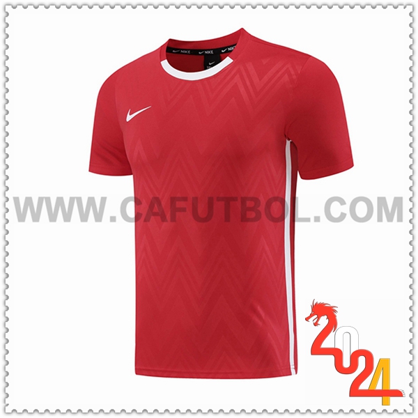 Camiseta Entrenamiento Nike Rojo/Blanco 2024 2025